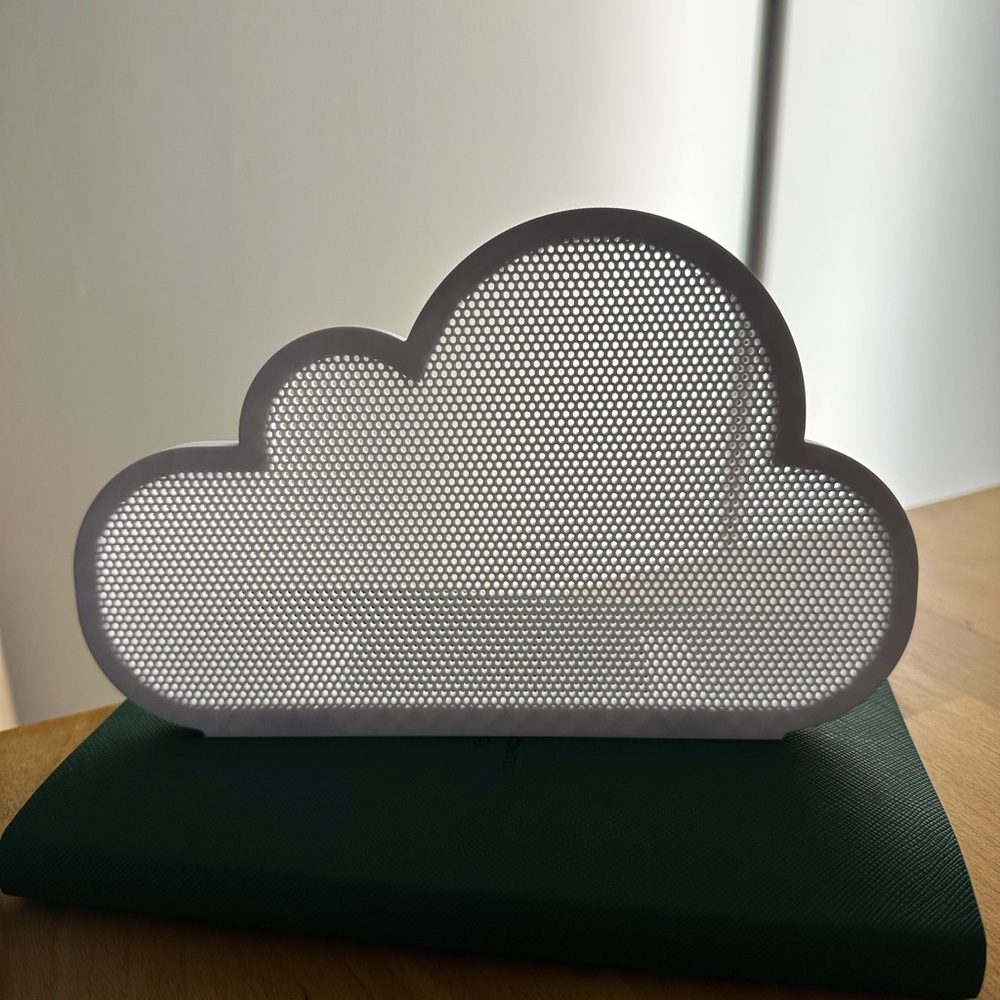 Small cloud Enamel pin holder display stand